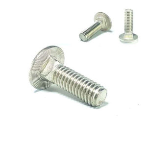 Tornillo Cabeza Coche Inoxidable - 10-24 x 1/2"