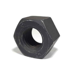 Tuerca Hexagonal Pesada 2H Negra - 1"