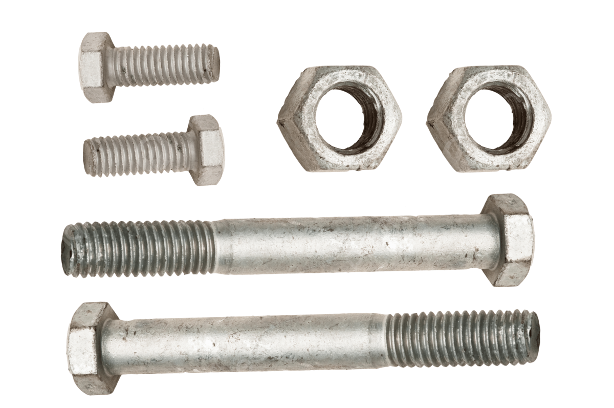 Tornillo con galvanizado electrolítico